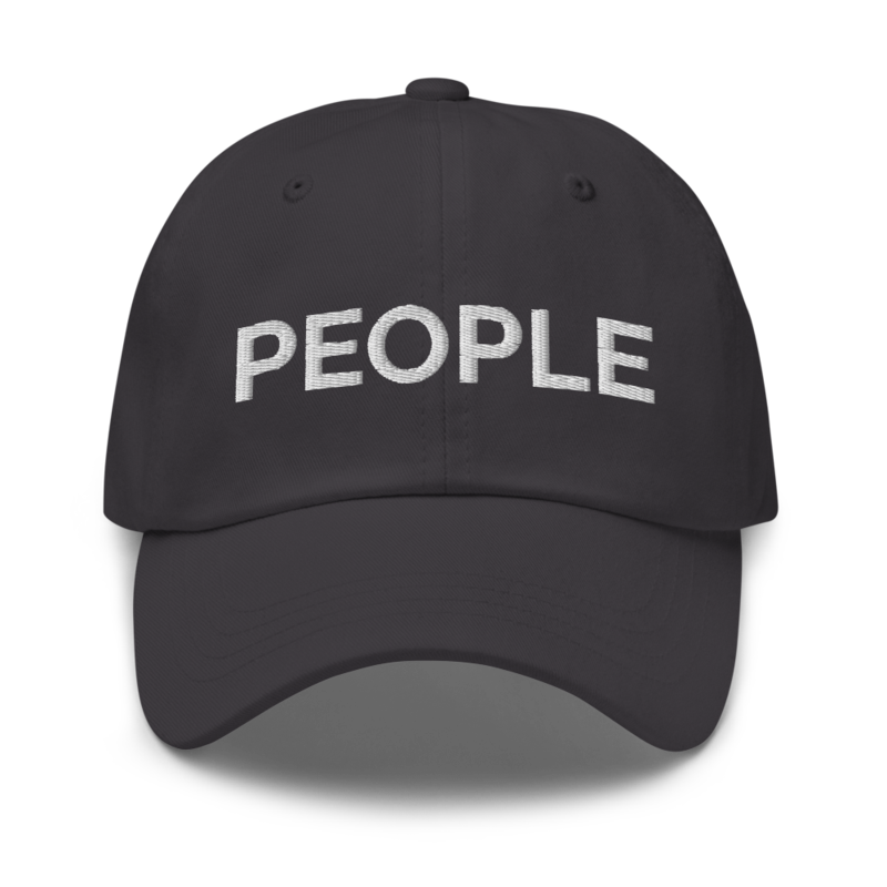 People Hat - Dark Grey