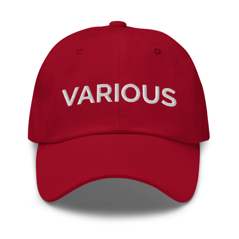 Various Hat - Cranberry