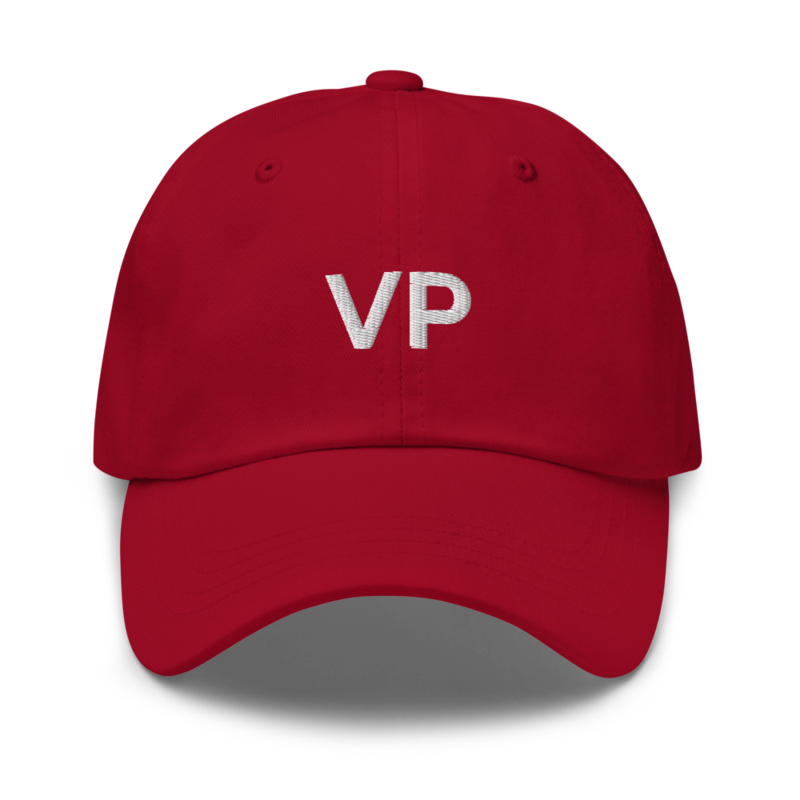 Vp Hat - Cranberry