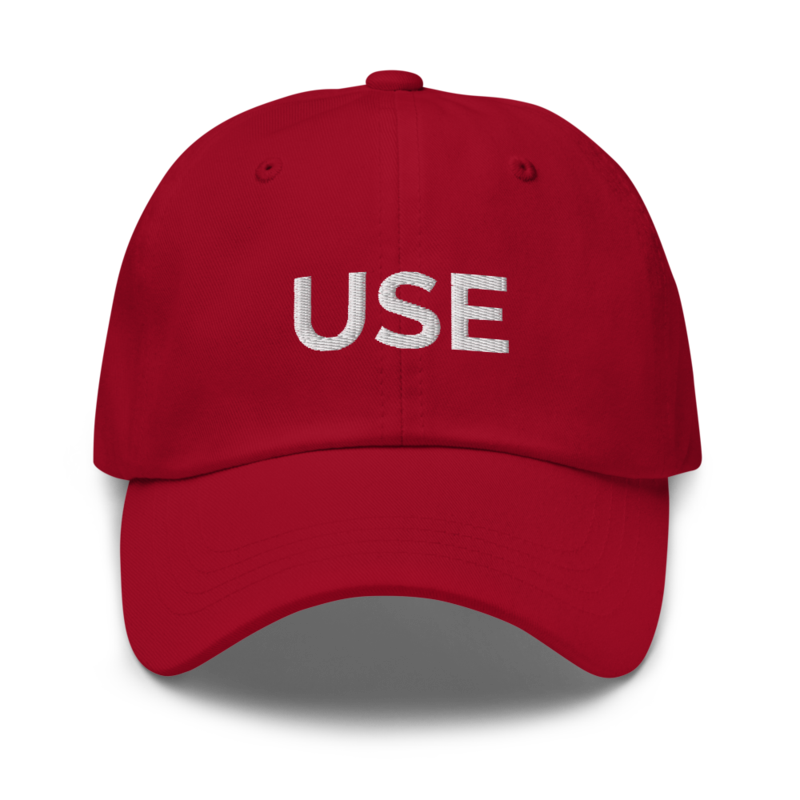 Use Hat - Cranberry