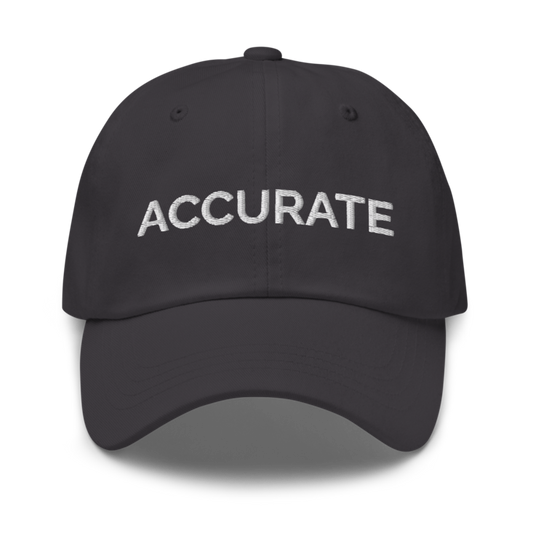 Accurate Hat - Dark Grey