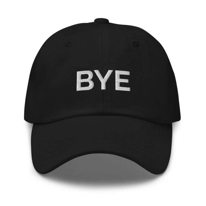 Bye Hat - Black