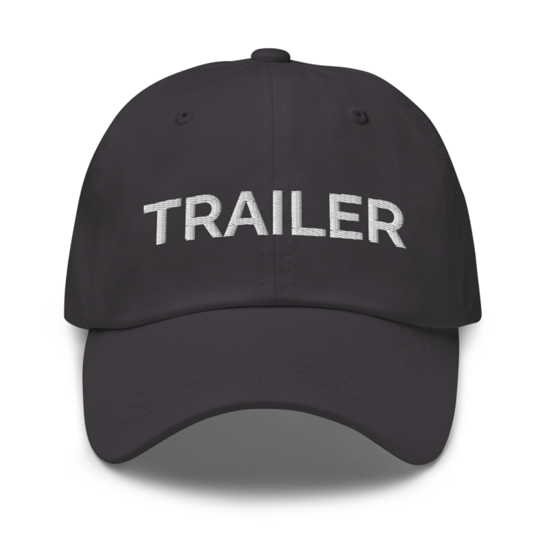 Trailer Hat - Dark Grey