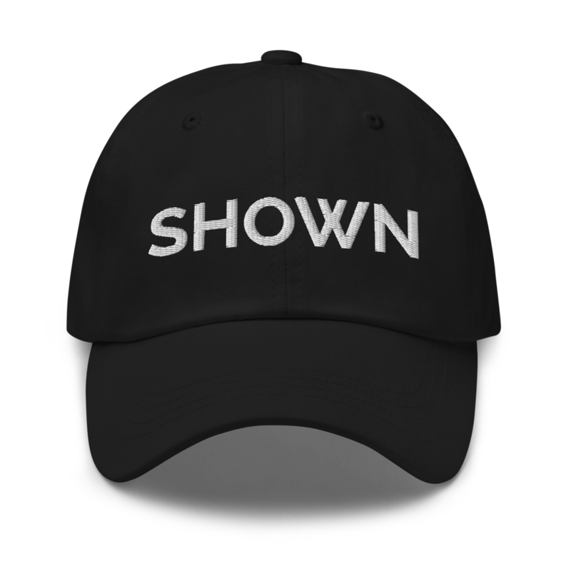 Shown Hat - Black