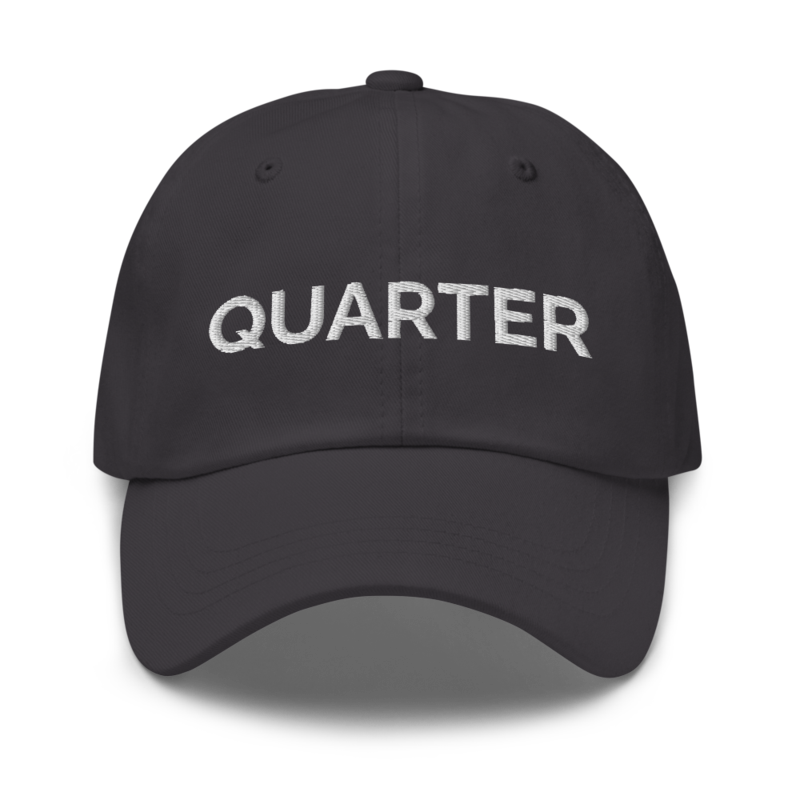 Quarter Hat - Dark Grey