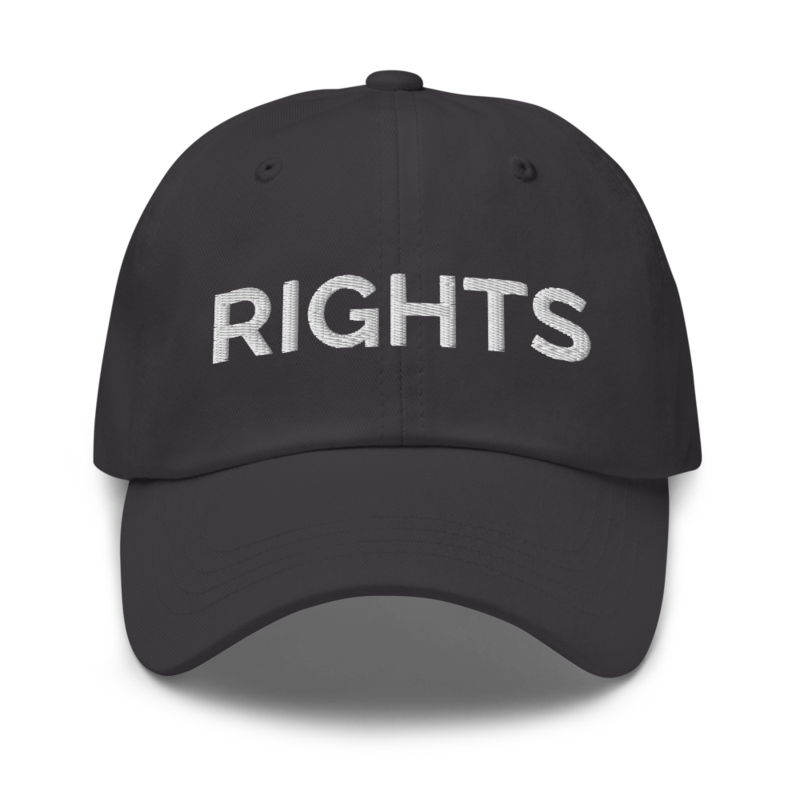 Rights Hat - Dark Grey