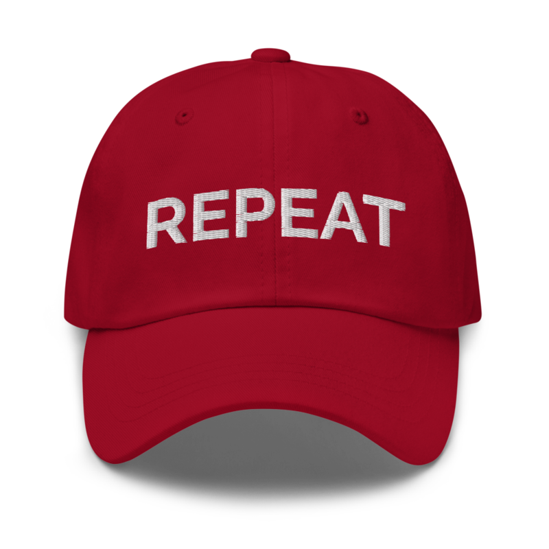 Repeat Hat - Cranberry
