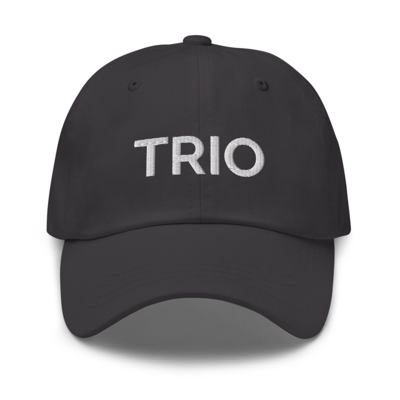Trio Hat - Dark Grey