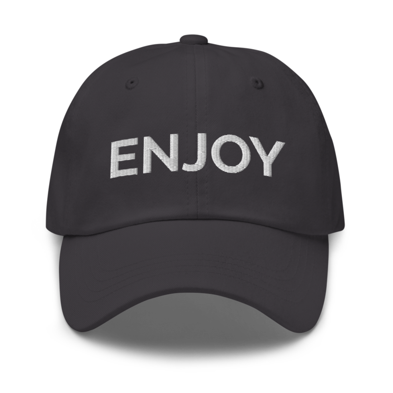 Enjoy Hat - Dark Grey