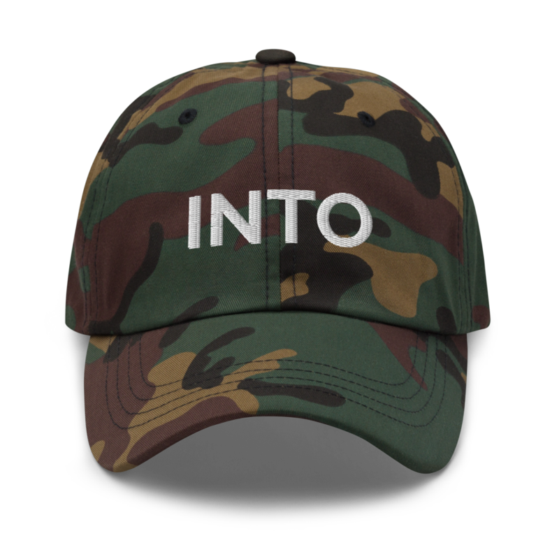 Into Hat - Green Camo