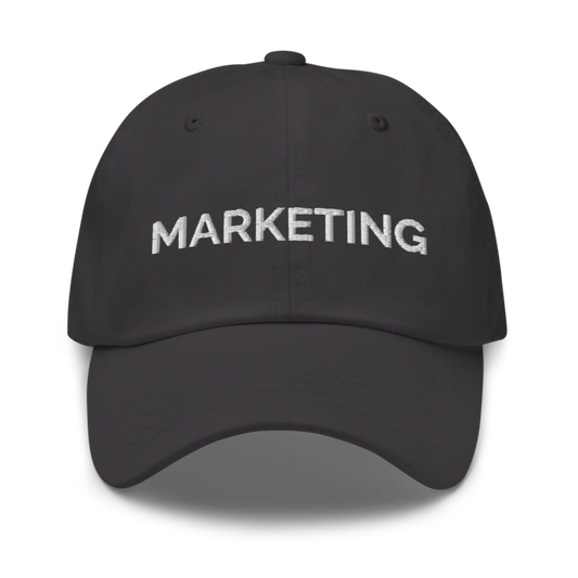 Marketing Hat - Dark Grey