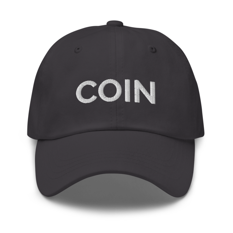 Coin Hat - Dark Grey