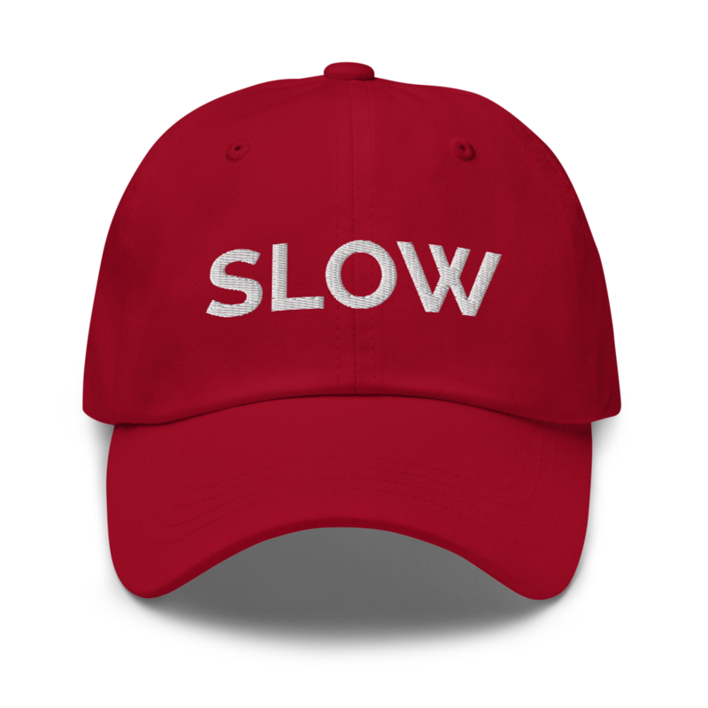 Slow Hat - Cranberry