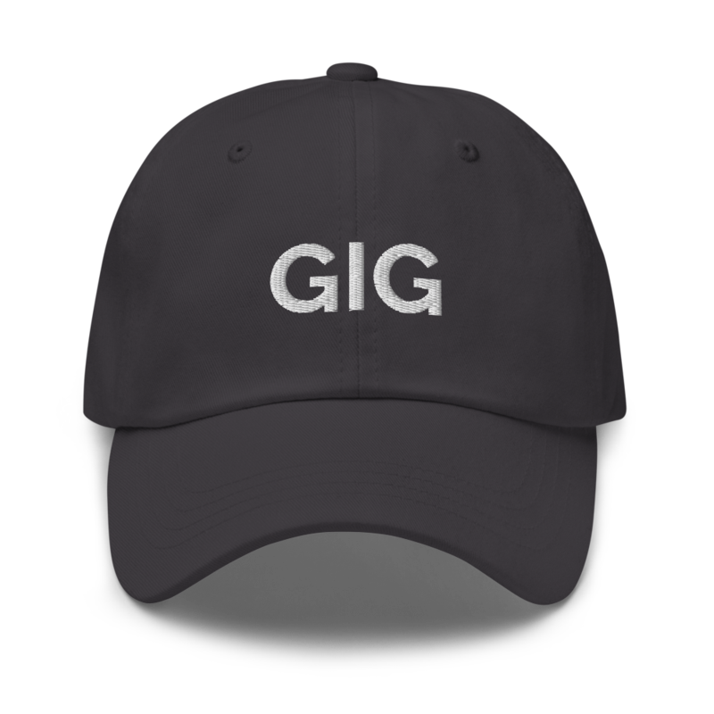 Gig Hat - Dark Grey