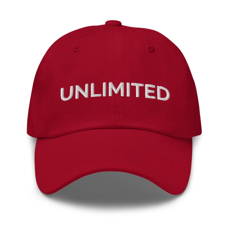 Unlimited Hat - Cranberry