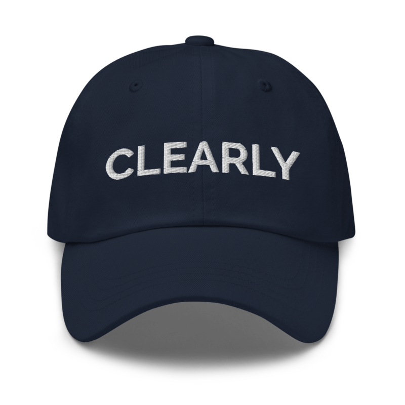 Clearly Hat - Navy