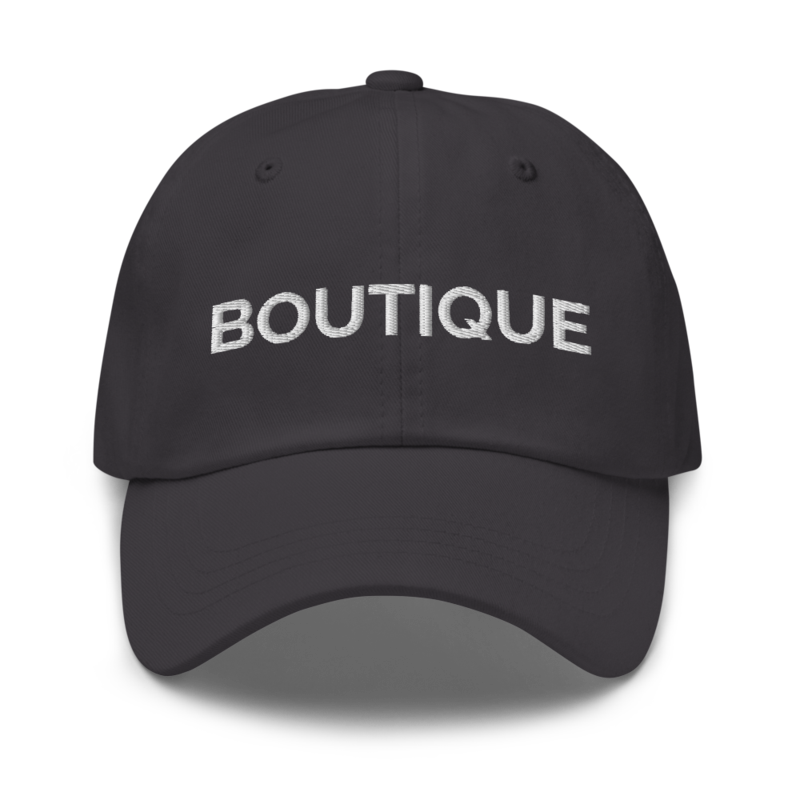Boutique Hat - Dark Grey