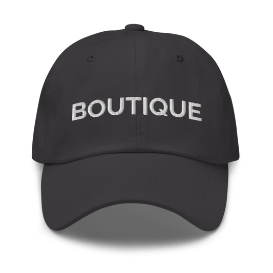 Boutique Hat - Dark Grey
