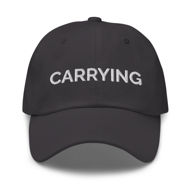 Carrying Hat - Dark Grey