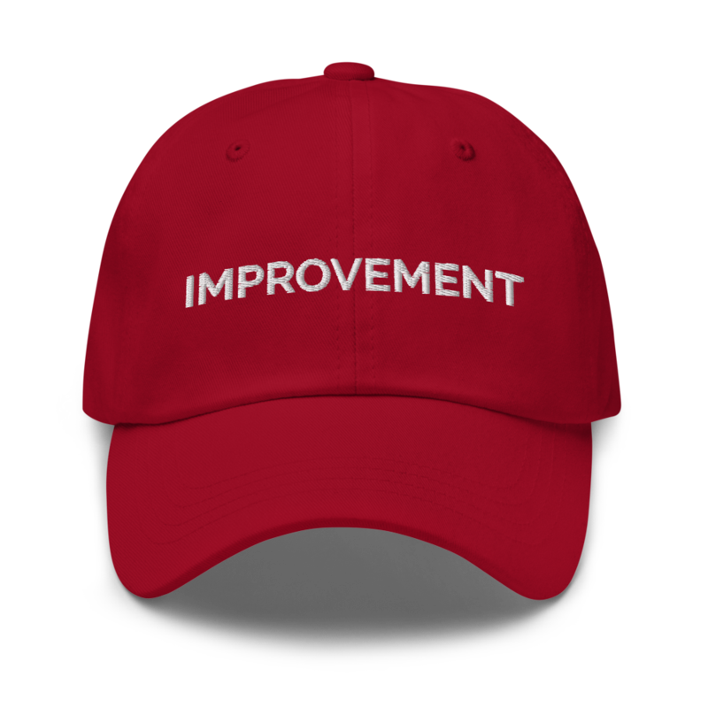 Improvement Hat - Cranberry