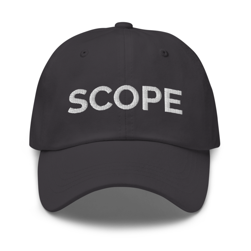 Scope Hat - Dark Grey