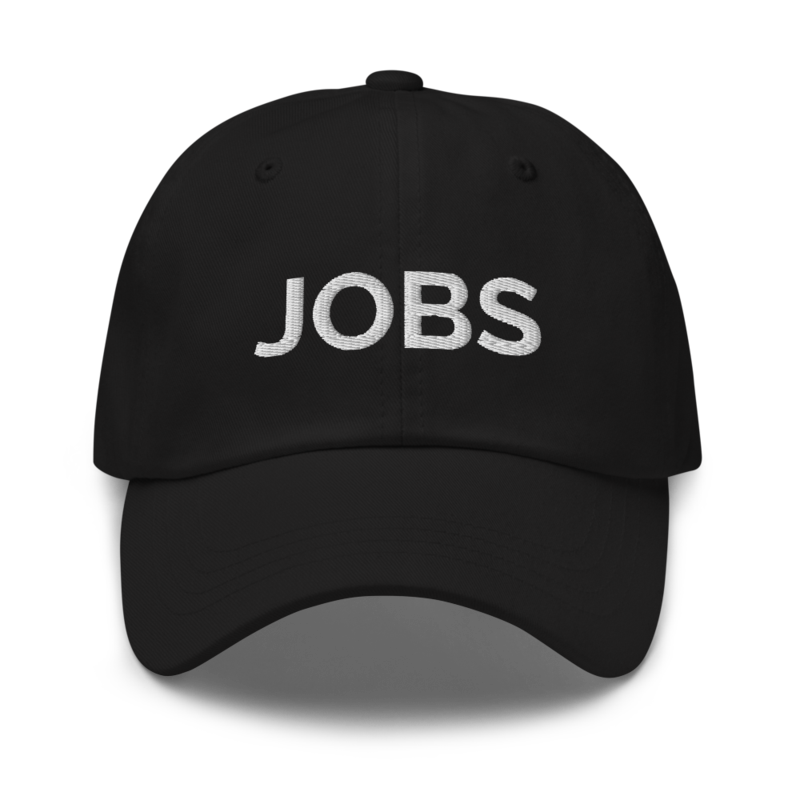 Jobs Hat - Black