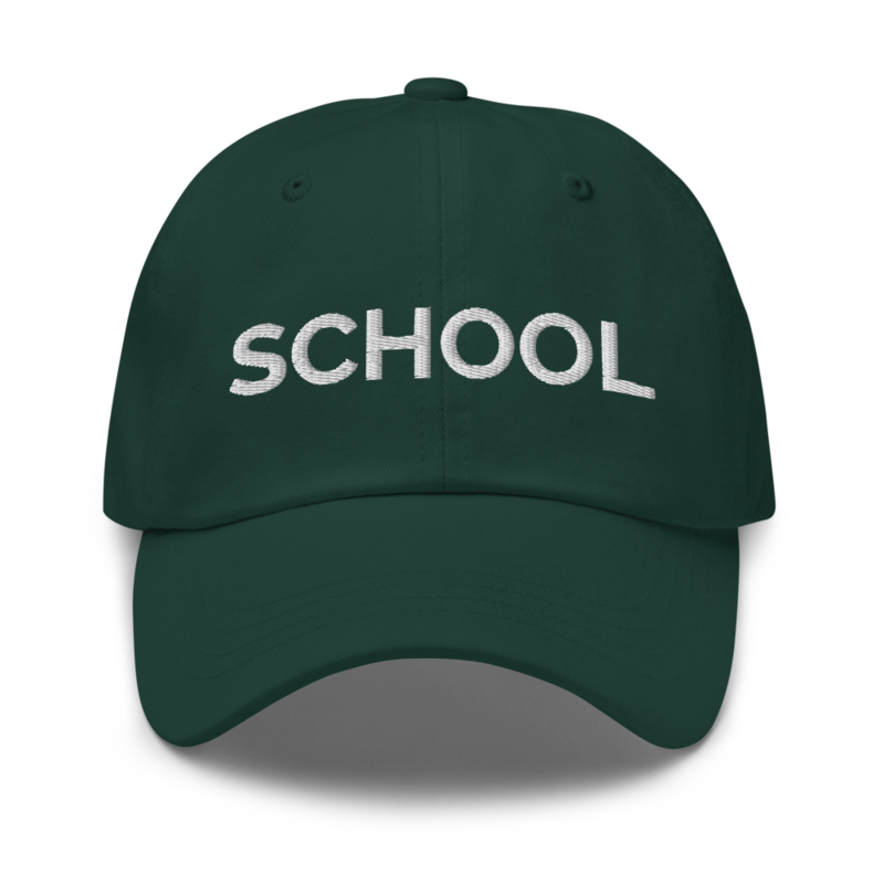 School Hat - Spruce