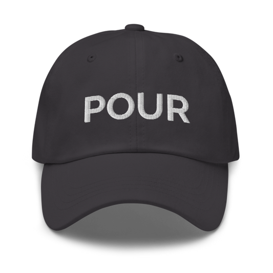Pour Hat - Dark Grey
