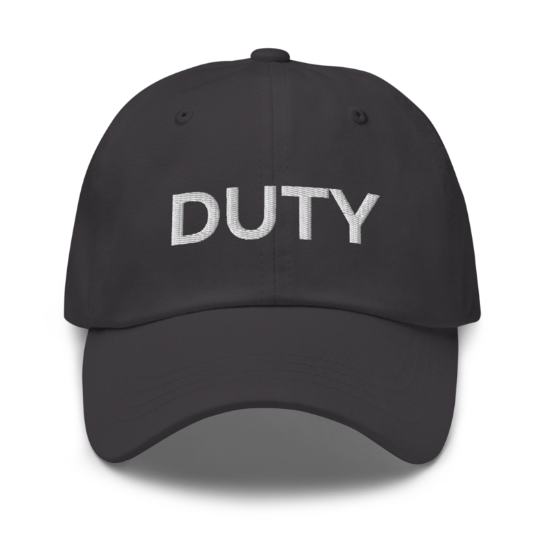 Duty Hat - Dark Grey