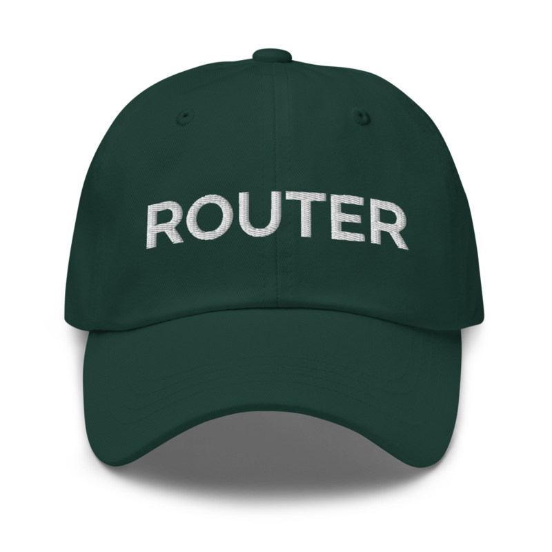 Router Hat - Spruce