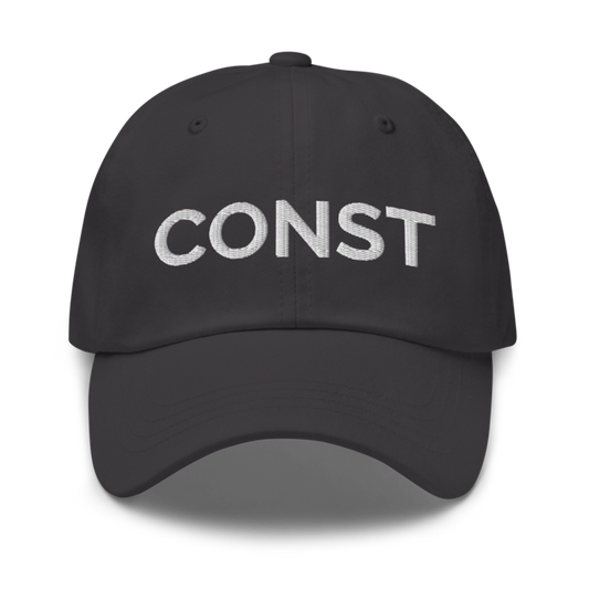 Const Hat - Dark Grey