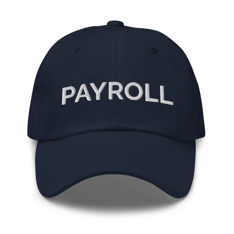 Payroll Hat - Navy