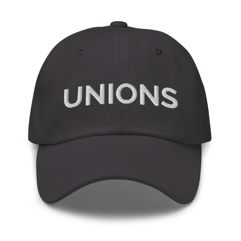 Unions Hat - Dark Grey