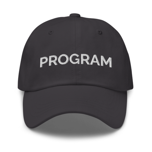 Program Hat - Dark Grey