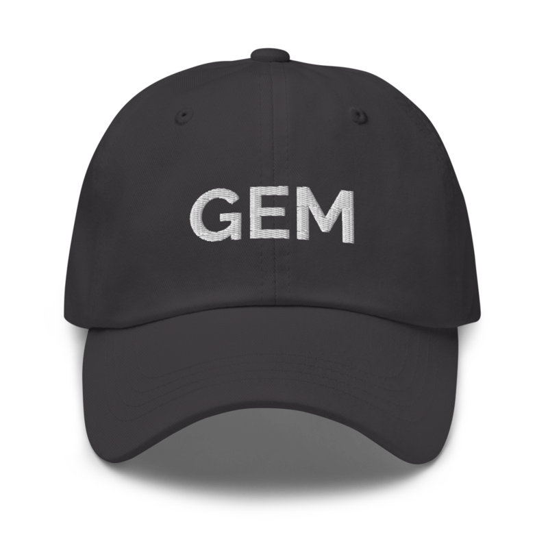Gem Hat - Dark Grey
