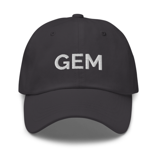 Gem Hat - Dark Grey