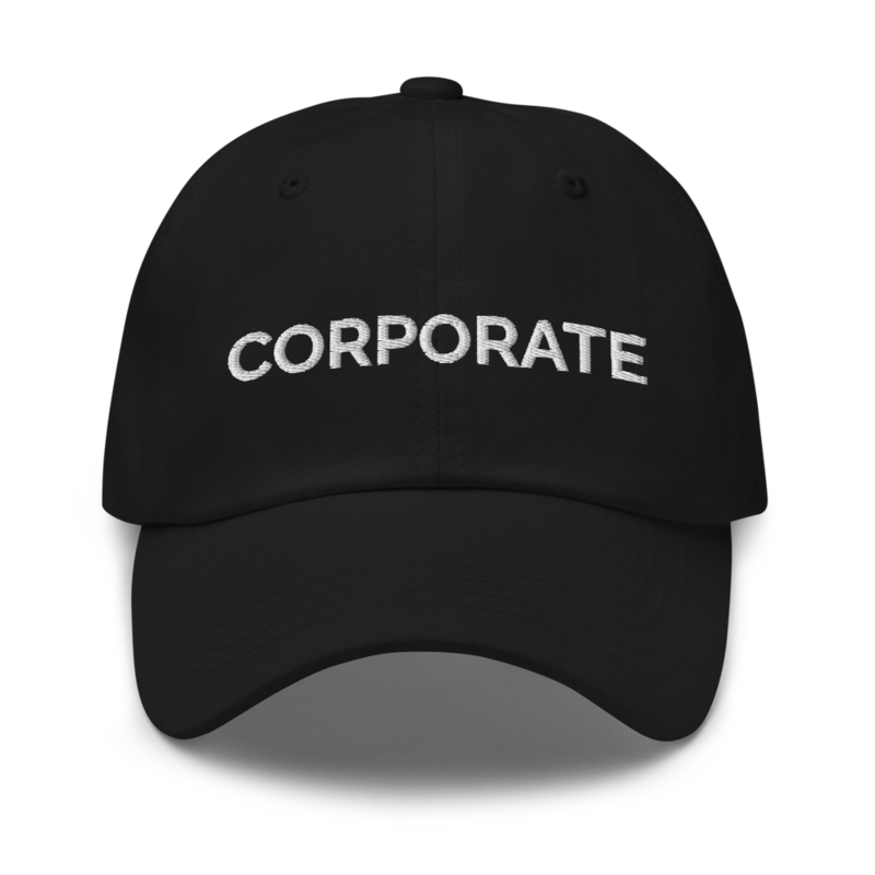 Corporate Hat - Black