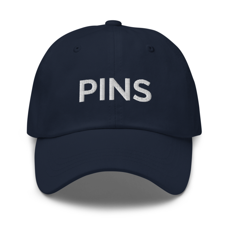 Pins Hat - Navy