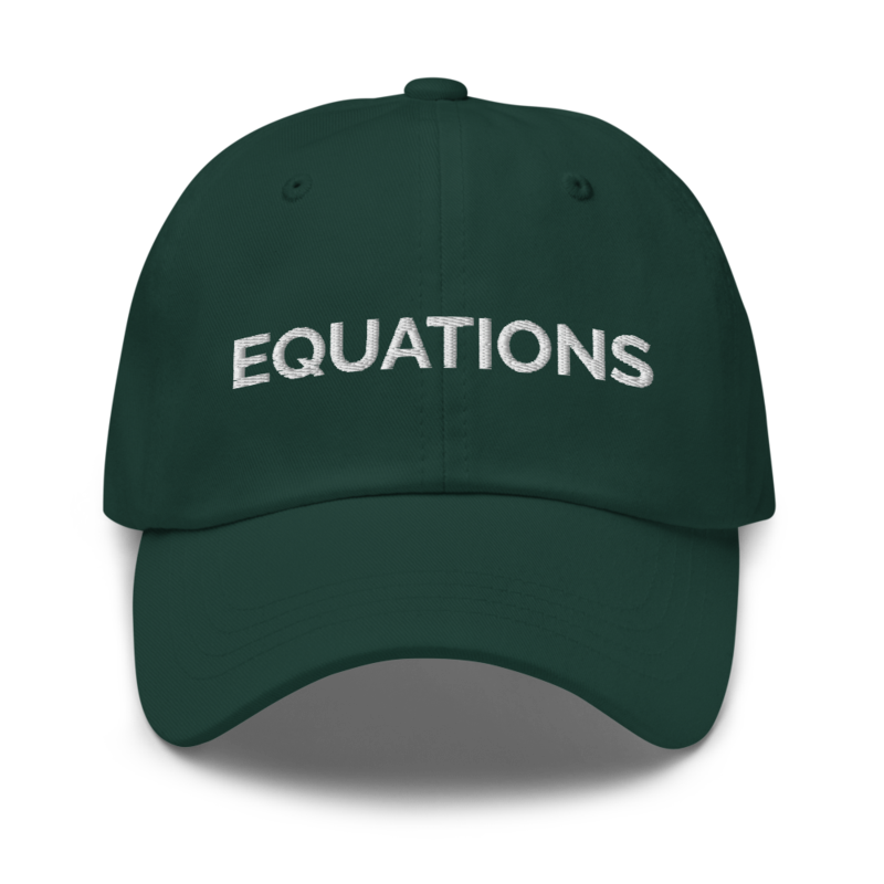 Equations Hat - Spruce