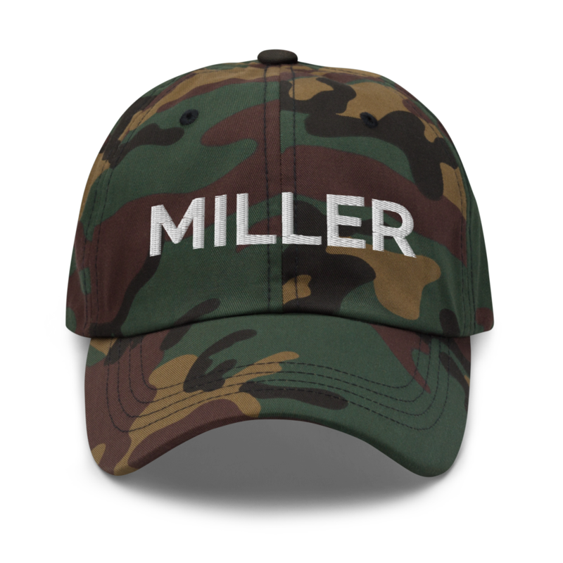 Miller Hat - Green Camo