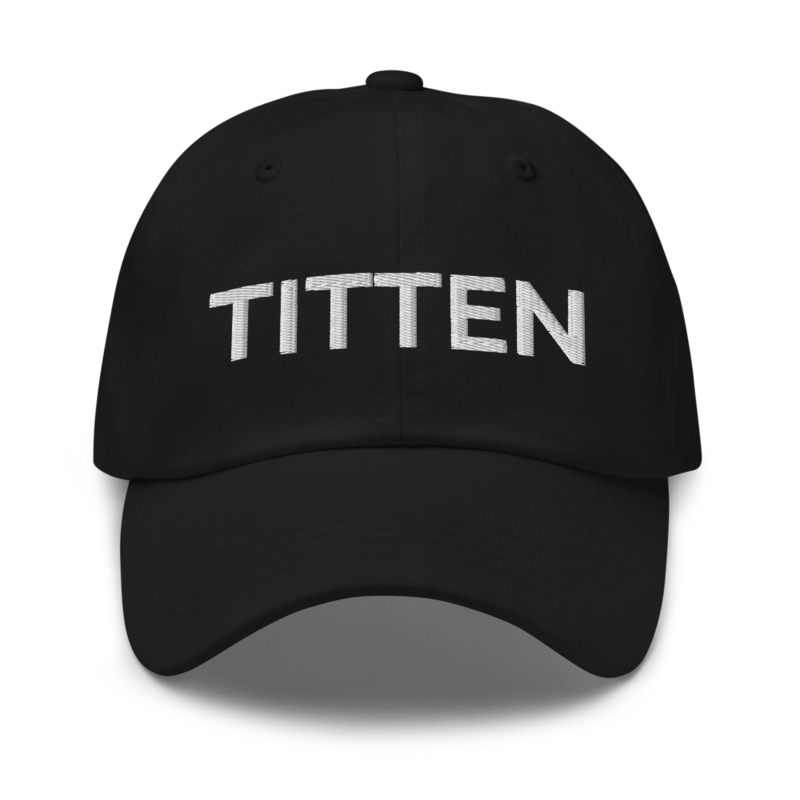 Titten Hat - Black