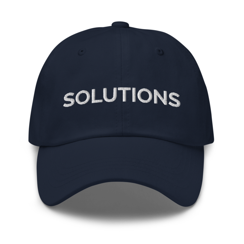 Solutions Hat - Navy