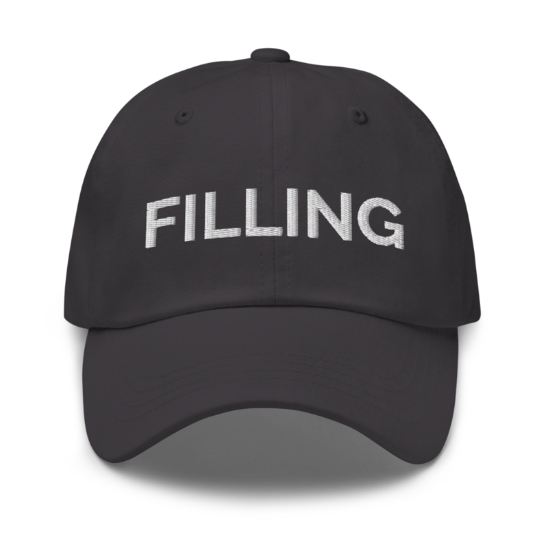 Filling Hat - Dark Grey
