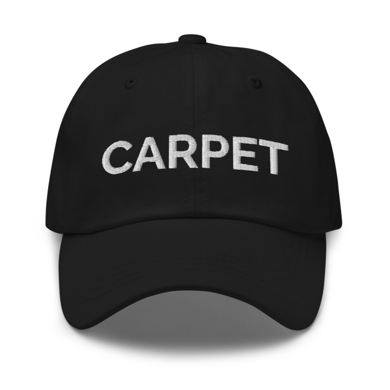 Carpet Hat - Black