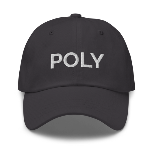 Poly Hat - Dark Grey
