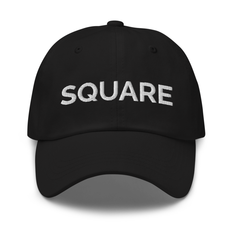 Square Hat - Black