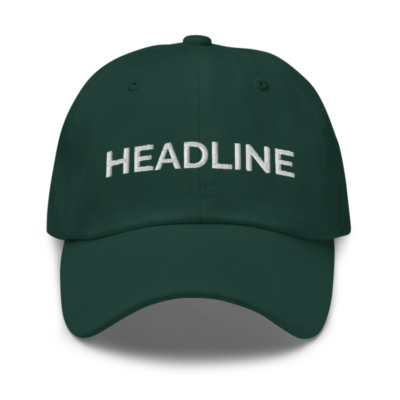 Headline Hat - Spruce