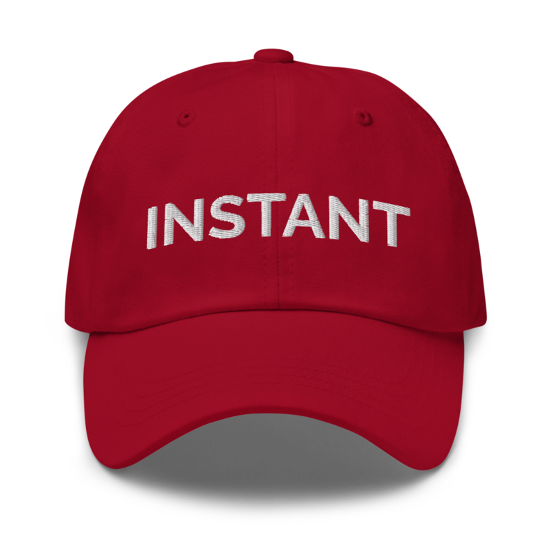 Instant Hat - Cranberry