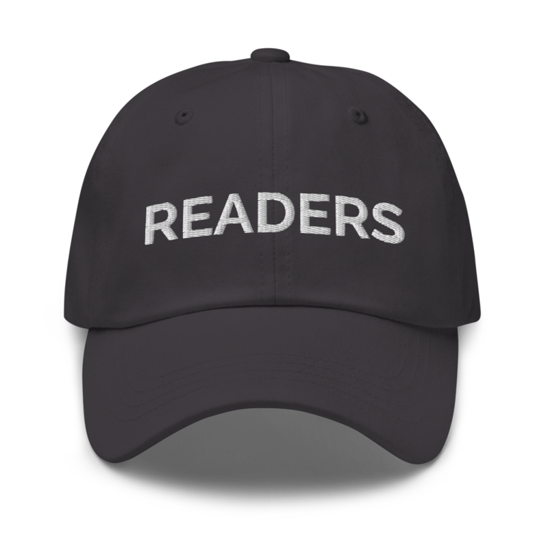 Readers Hat - Dark Grey