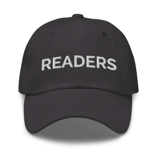 Readers Hat - Dark Grey